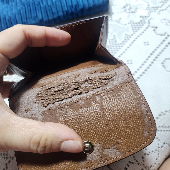 3 Coach Wallet Trio - Purple, Blue, and Brown - Picture 13 of 13